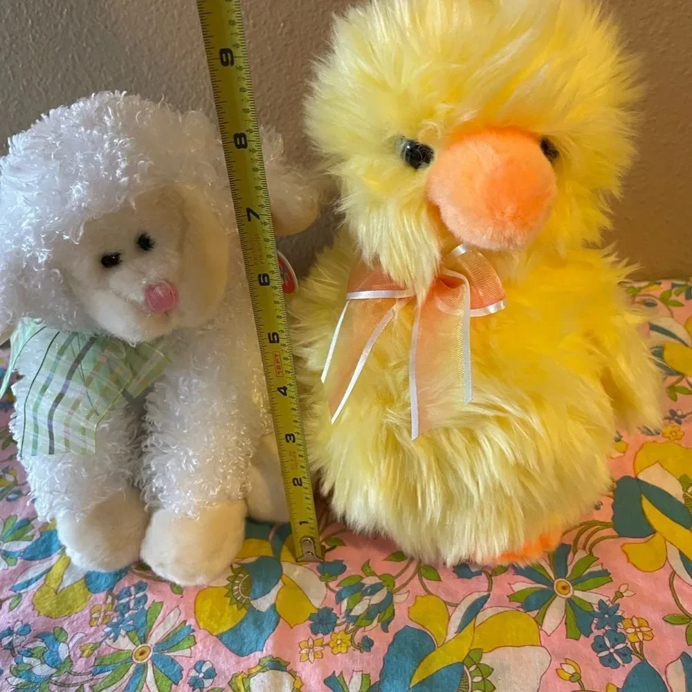 TY Classics Floxy Lamb and Cooper Duckling Vintage NWT!!